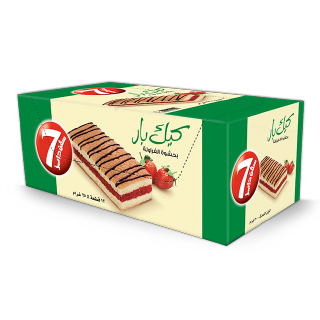 Buy 7 days Strawberry Cake Bar - 12×25G in Saudi Arabia