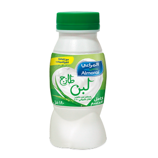 Buy Almarai Fresh Laban Full Fat with vitamins - 180ml in Saudi Arabia