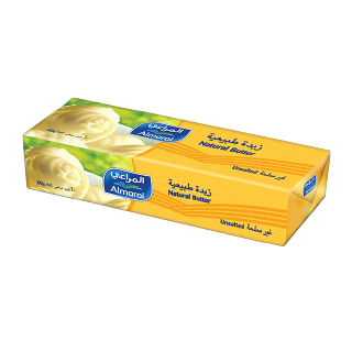 Buy Almarai Unsalted Natural Butter - 60G in Saudi Arabia