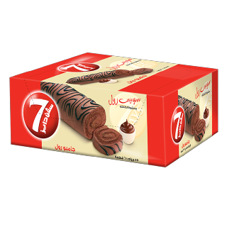 Buy 7 days Jumbo Swiss Roll Choco - 55G in Saudi Arabia