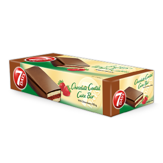 اشتري سفن دايز كيك بحشوة الفراولة مغطى بالشوكولاتة - 10×40 غرام في السعودية
