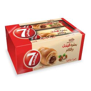 Buy 7 days Croissant with Hazelnut Filling - 4×100G in Saudi Arabia