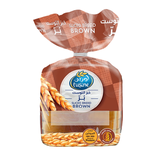 Buy Lusine Sliced Brown Bread - 275G in Saudi Arabia