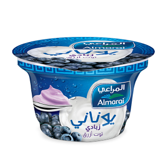 Buy Almarai Greek Yogurt Blueberry - 150G in Saudi Arabia