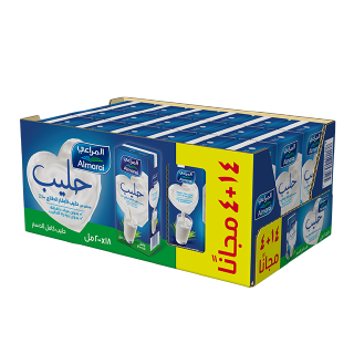 اشتري المراعي حليب كامل الدسم - 18x200 مل في السعودية