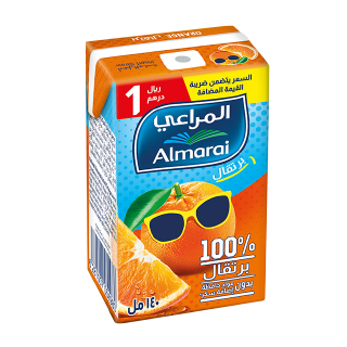 Buy Almarai Orange Juice - 18×140Ml in Saudi Arabia