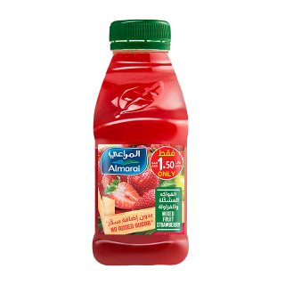 Buy Almarai Mixed Fruit with Strawberry Juice - 200Ml in Saudi Arabia