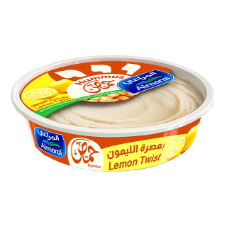 Buy Almarai Hummus Lemon Twist - 250G in Saudi Arabia