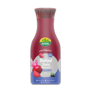 Buy Nada Beetroot With Blackcurrant Juice No Sugar Added - 1.35L in Saudi Arabia