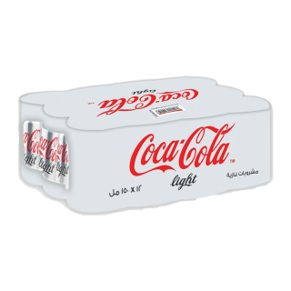 اشتري كوكا كولا علبة - 12×150 مل في السعودية