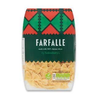 Buy Sainsbury's Farfalle - 500G in Saudi Arabia