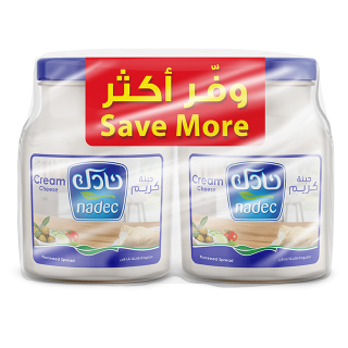 اشتري نادك جبنة كريمة جرتين - 2×500 غرام في السعودية