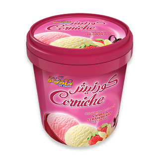 Buy Fadeco Ice Cream Strawberry Cups - 140Ml in Saudi Arabia