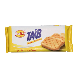 Buy Teashop Taib Salted Biscuit - 12×75G in Saudi Arabia