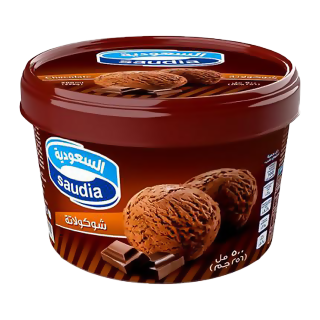 Buy Saudia Chocolate Ice Cream - 500Ml in Saudi Arabia