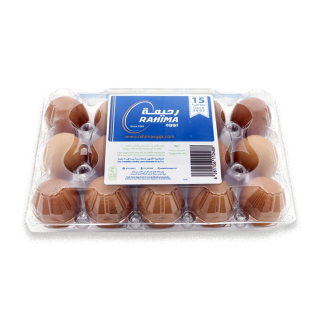 Buy Rahima Brown Eggs - 15 count in Saudi Arabia