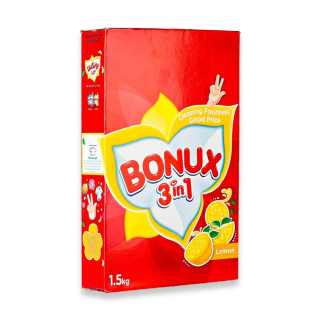 Buy Bonux Detergents Hs Lemon - 6×1.5Kg in Saudi Arabia