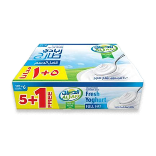 Buy Al Safi Yogurt Full Fat - 6×170G in Saudi Arabia