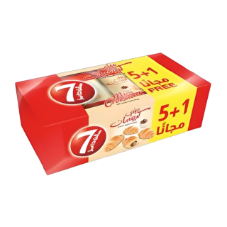 Buy 7 days Croissant Mini Chocolate - 6×44G in Saudi Arabia