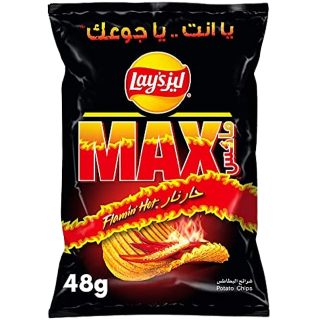 اشتري ليز شرائح بطاطس حار نار - 48 غرام في السعودية