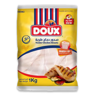 Buy Doux Chicken Breast Tenderized - 1Kg in Saudi Arabia