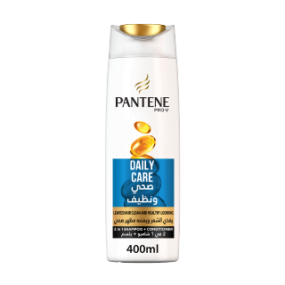 Buy Pantene Pro-V Daily Care 2 in 1 Shampoo + Conditioner - 400 Ml in Saudi Arabia