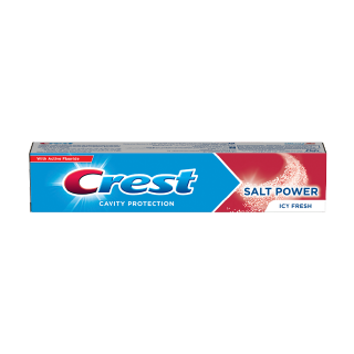 Buy Crest Salt Power Icy Fresh Toothpaste - 125 Ml in Saudi Arabia