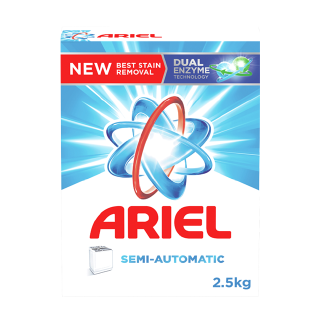 Buy Ariel Semi Automatic Concentrated Detergent - 2.5KG in Saudi Arabia