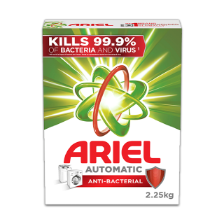 Buy Ariel Antibacterial Laundry Detergents - 2.25Kg in Saudi Arabia