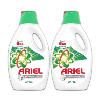 Buy Ariel Regular Power Gel Laundry Detergent - 3L in Saudi Arabia