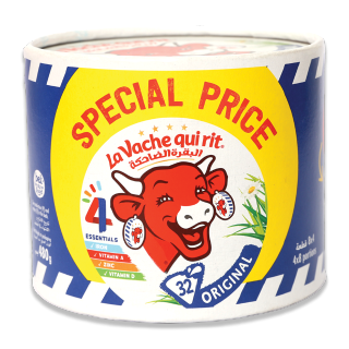 Buy La Vache qui rit Triangle Cheese - 2 x 32 Portions in Saudi Arabia