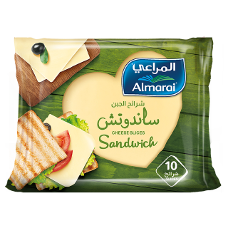 Buy Almarai Sandwich Sliced Cheese - 200G in Saudi Arabia