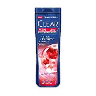 Buy Clear Anti-Dandruff Style Express 2 In 1 Shampoo For Men - 400 Ml in Saudi Arabia