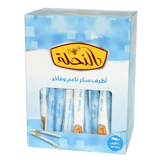 Buy Al Nahla Fine Sugar Sticks - 100×5G in Saudi Arabia