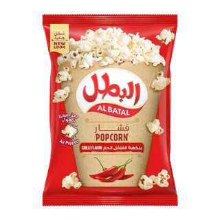 Buy Al Batal Popcorn Chilli Flavour - 10×23G in Saudi Arabia