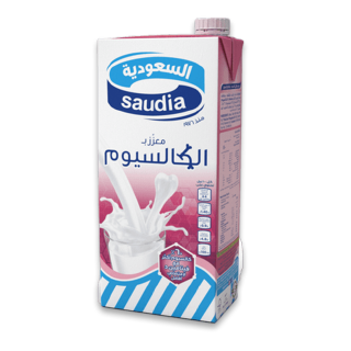 اشتري السعودية حليب  قليل دسم غني كالسيوم - لتر واحد في السعودية