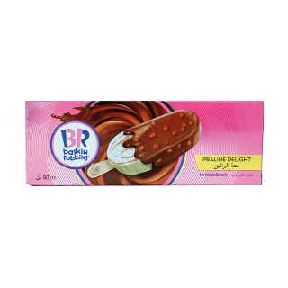 Buy Baskin Robbins Praline Delight Ice Cream Stick - 90Ml in Saudi Arabia