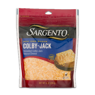 Buy Sargento Shredded Colby Jack Natural Cheese - 8Z in Saudi Arabia