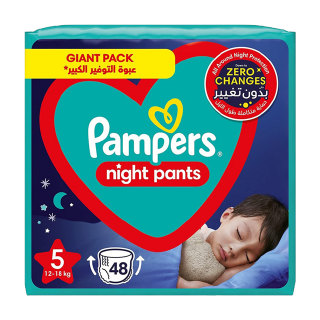 Pampers Good Night Nappy Pants Size L (9 ~ 14 Kg) 48 Pack