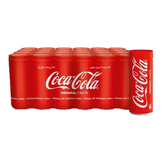 اشتري كوكا كولا علبة صودا - 12×335 مل في السعودية