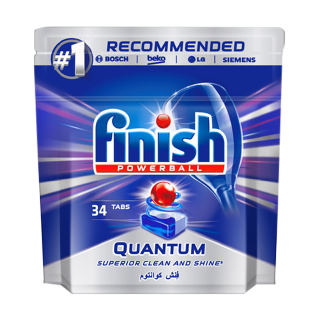 Finish - Quantum - 82ct - Dishwasher Detergent - Powerball - Ultimate Clean  & Shine - Dishwashing Tablets - Dish Tabs - Pack of 1 (Packaging May Vary)