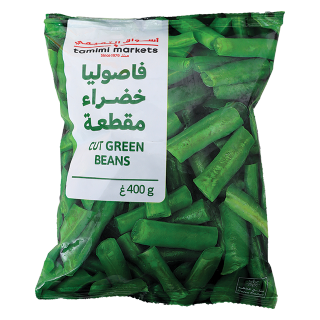 Buy Tamimi Markets Since 1979 Frozen Cut green Beans - 400G in Saudi Arabia