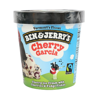Buy Ben & Jerry Cherry Garcia Ice Cream - 473Ml in Saudi Arabia