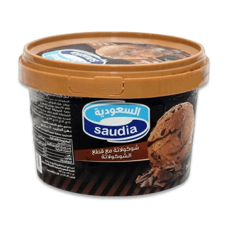 Buy Saudia Ice Cream Chocolate Chips - 500Ml in Saudi Arabia