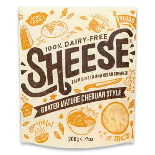 Buy Sheese Mature Cheddar Grated - 200G in Saudi Arabia