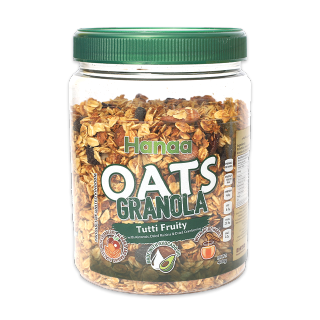 Buy Hanaa Granola With Fruits - 400G in Saudi Arabia