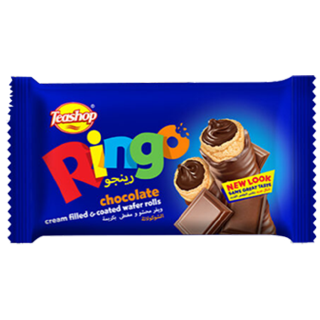 Buy Teashop Ringo Chocolate Wafer - 16G in Saudi Arabia