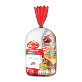 Buy Seara Beef Burger Jumbo - 1KG in Saudi Arabia