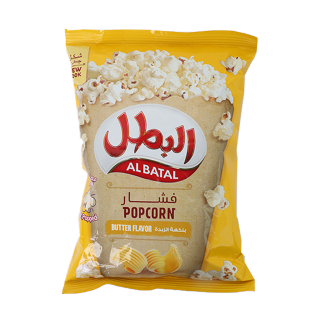 Buy Al Batal Popcorn Butter Flavor - 10×23G in Saudi Arabia