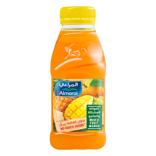 Buy Almarai Mixed Fruit Mango Juice No Added Sugar - 200Ml in Saudi Arabia